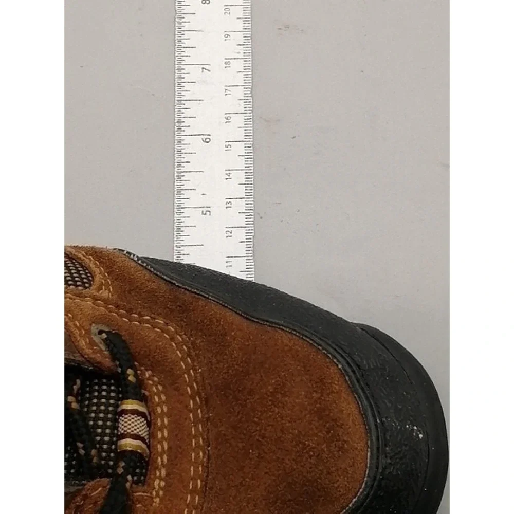 Cherokee Boots Mens Brown 7 Leather Hiking Shoe Work Chore Mid Top 093081379